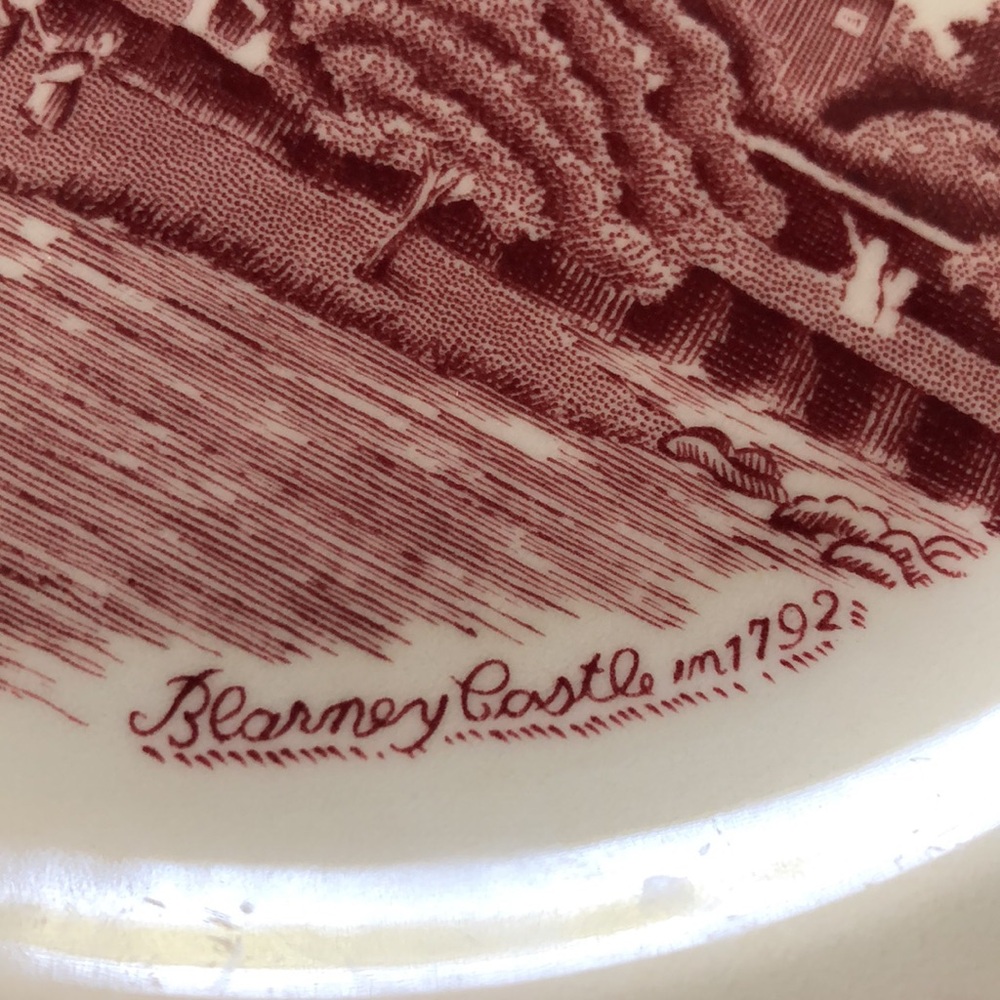 10" Johnson Bros Old Britain Castles, Blarney Castle, Dinner Plates Set Of 3 - Picture 9 of 12